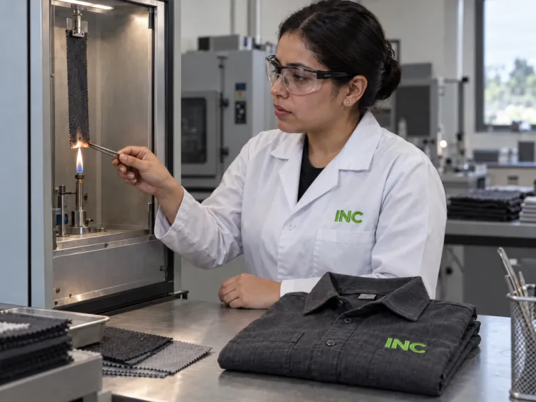 En NFPA 2112 se certifica la prenda, no solo la tela