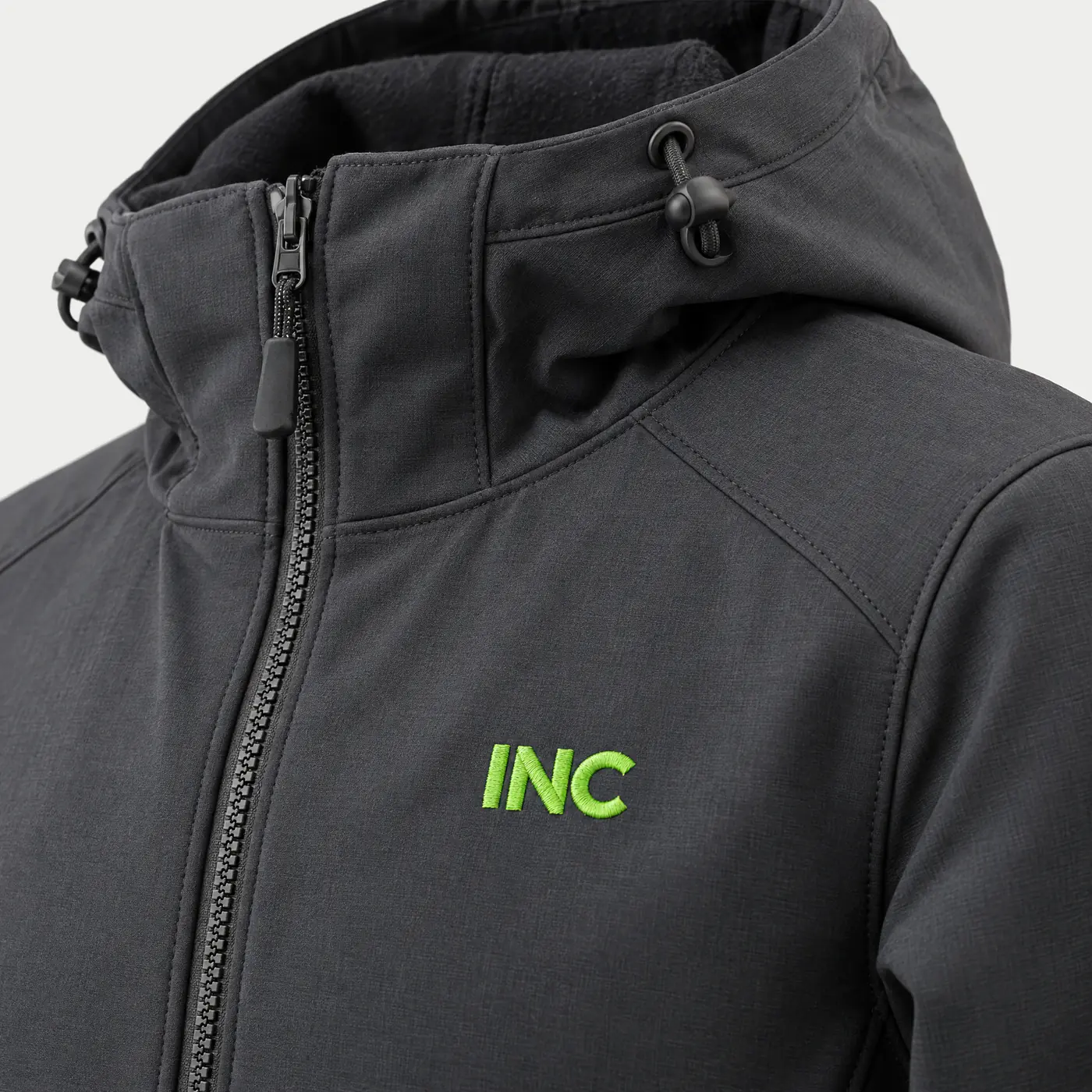 Chaqueta con capota · detalle